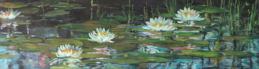 Lilies in River